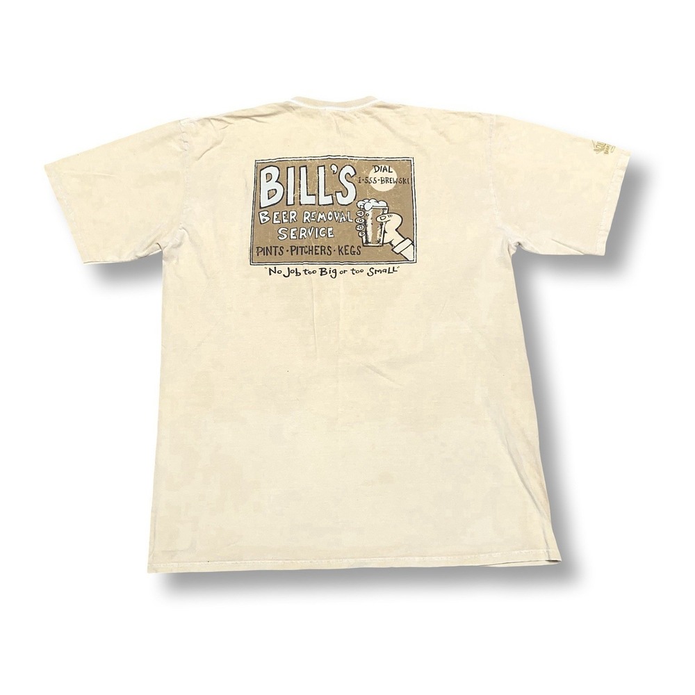 Crazy Shirts Hawaii Beer T Shirt Mens XXL Bills Beer Removal Graphic Tee Dyed - Picture 5 of 9